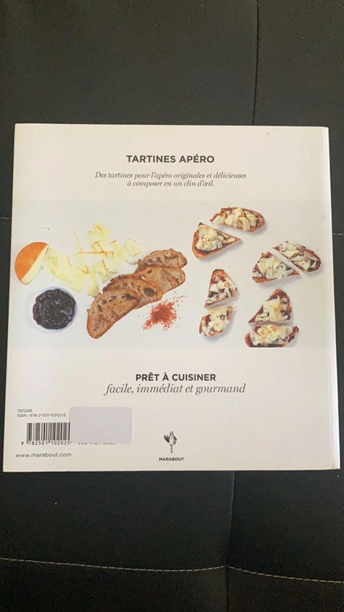 Livre recettes tartines et apéros - photo numéro 2