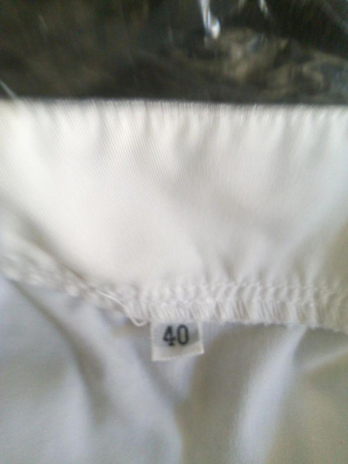 blouse blanche taille 40 - photo numéro 8