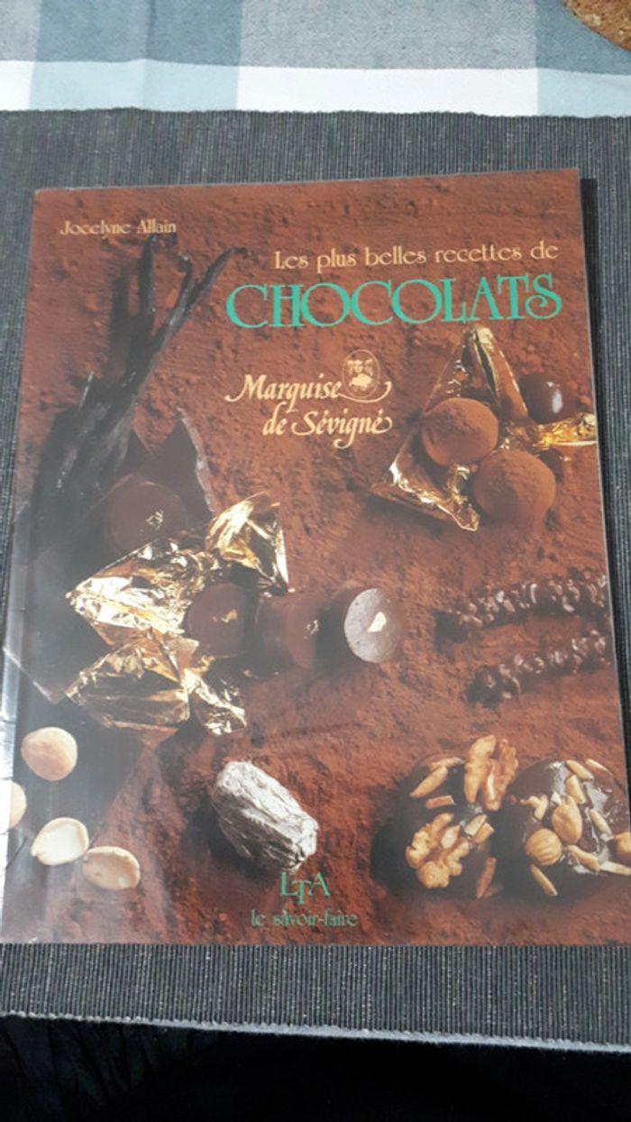 Livre recettes Chocolats Marquise de Sévigné - photo numéro 1