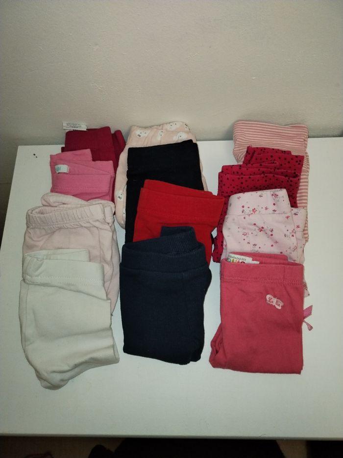 Lot de 12 leggings - photo numéro 1