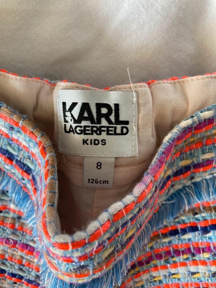 Karl Lagerfeld veste + short en tweed 8. ans - photo numéro 10