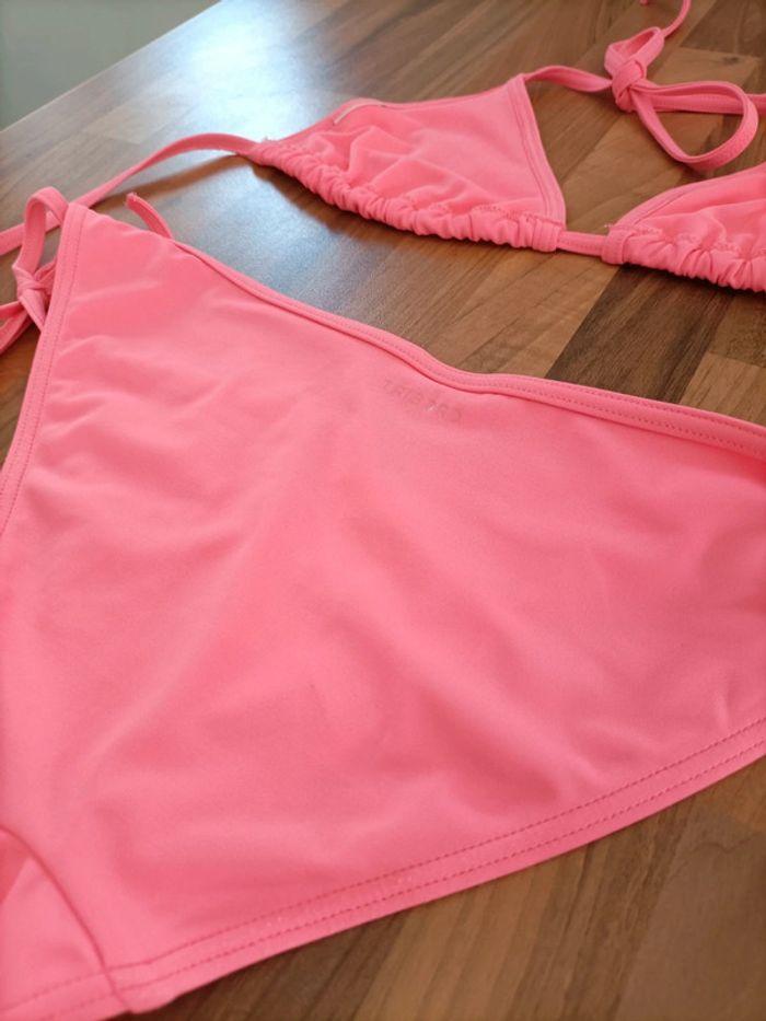 Maillot de bain 2 pièces tribord rose S - photo numéro 6