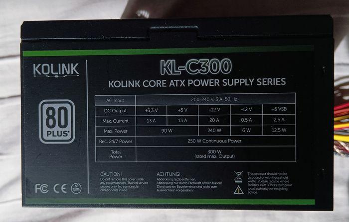 Kolink 300 W 80+ - photo numéro 1