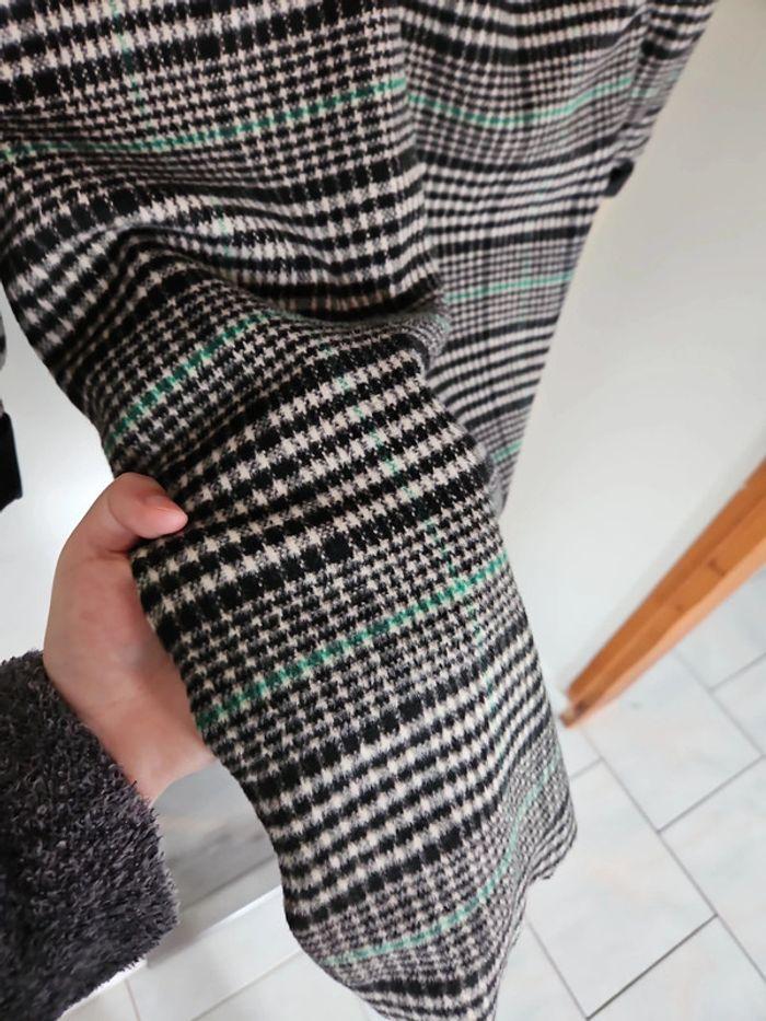 Manteau long à carreaux - photo numéro 3