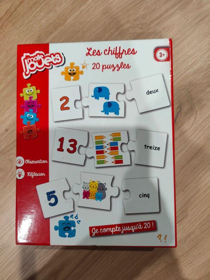 Les chiffres Puzzles - Je compte jusqu'à 20 - photo numéro 1