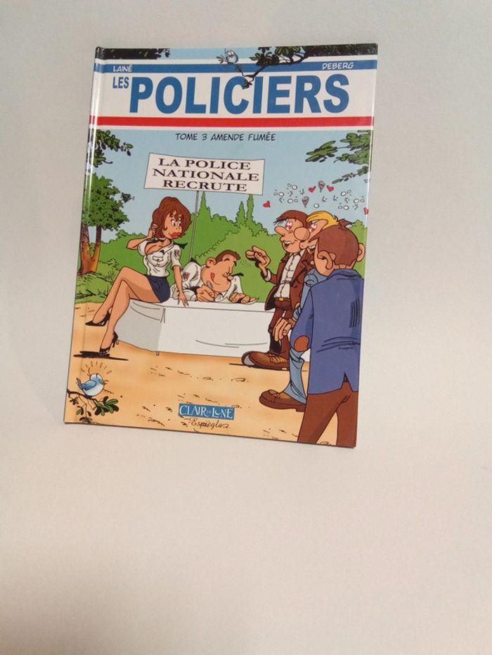 Bd - Les Policiers - Tome 3 - Amende Fumée - photo numéro 1