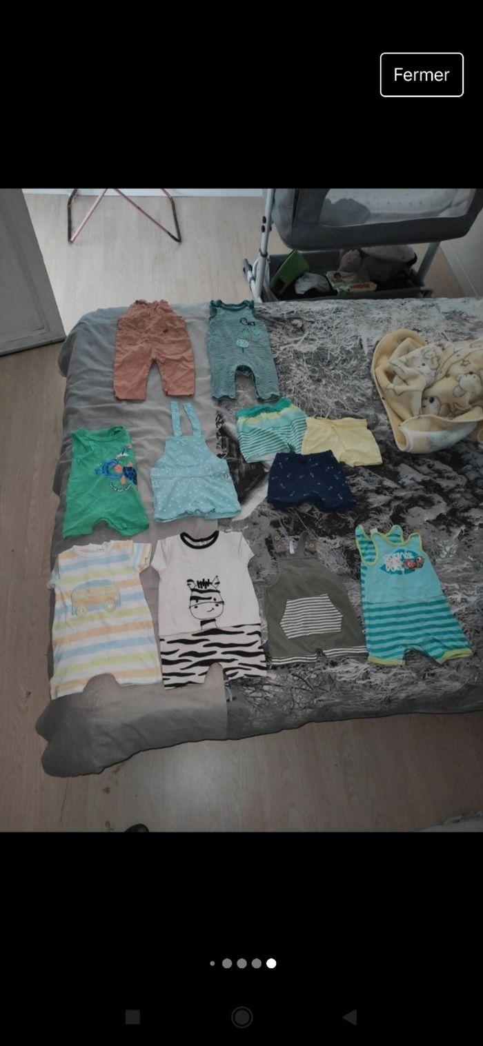 Gros lot 3 mois vêtements bébé garçon - photo numéro 2