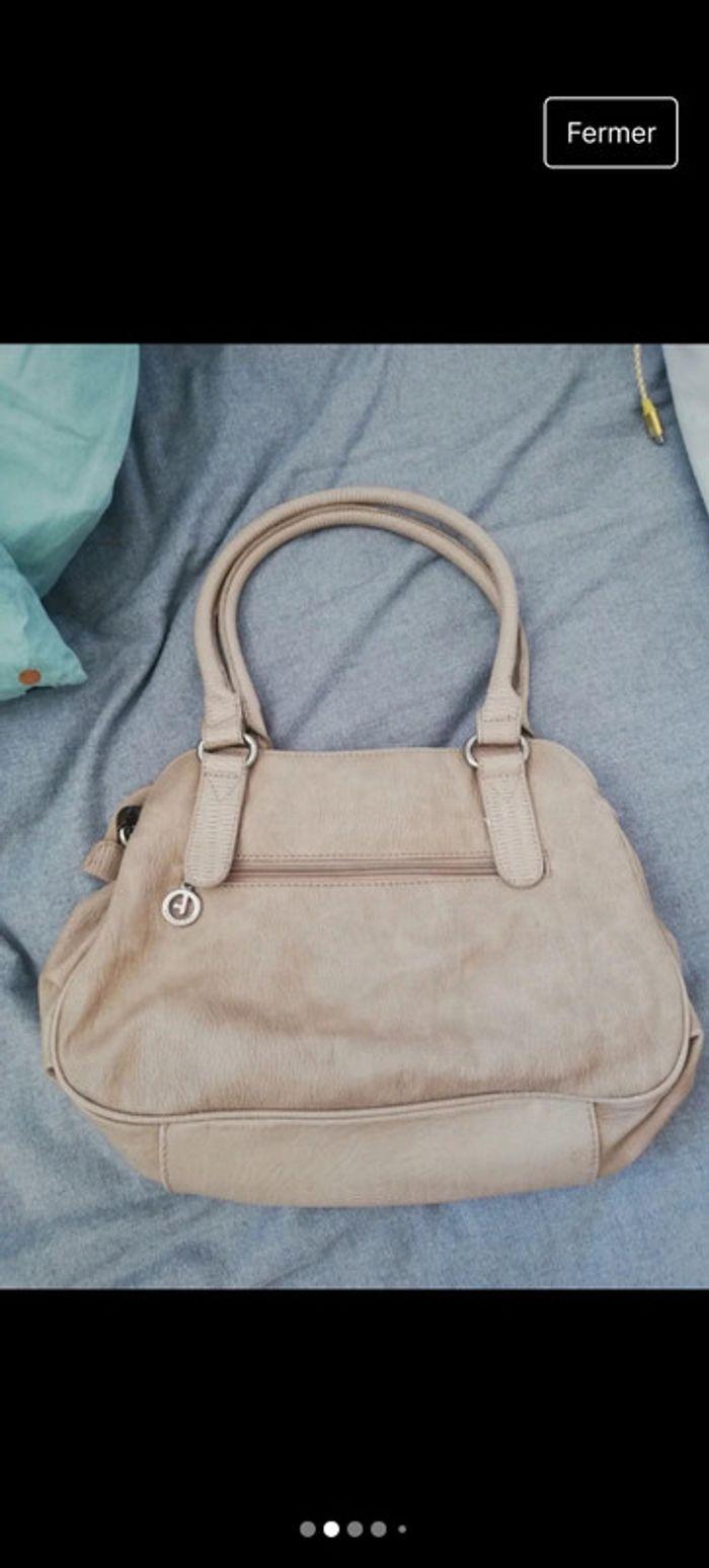 Sac à main beige Francinel - photo numéro 2