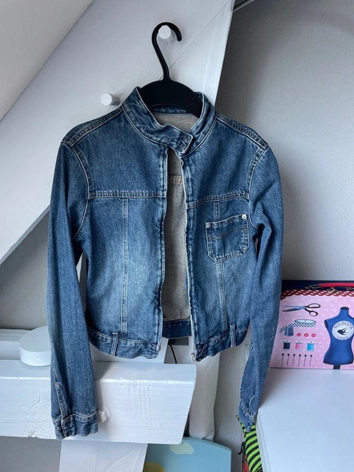 Veste en jean 38/36 - photo numéro 1