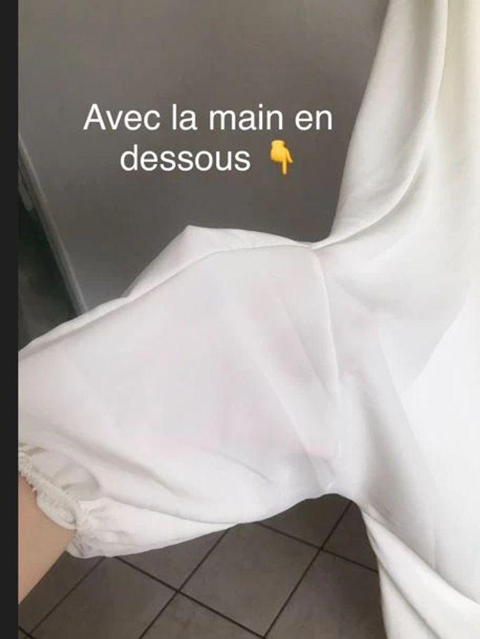 Jilbeb blanc taille 36/40 haut avec jupe 👑 - photo numéro 6