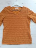 Pull femme ocre Armand thiery Taille 2 (38 / 40 )