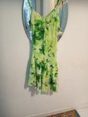 Superbe robe verte pomme t 4