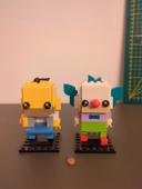 Lego  Brick Headz  simpsons