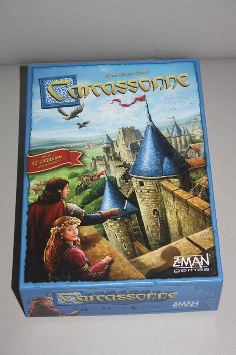 jeu neuf Carcassonne Z-Man complet 7 ans+ - photo numéro 1