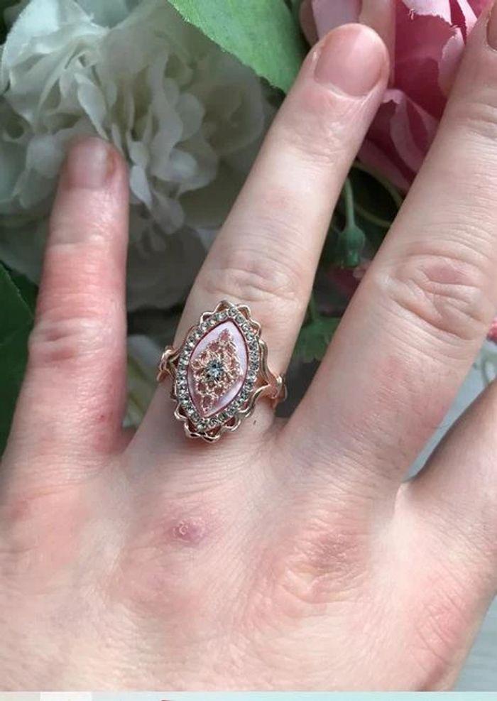 Bague style antique rose 🌷 - photo numéro 2