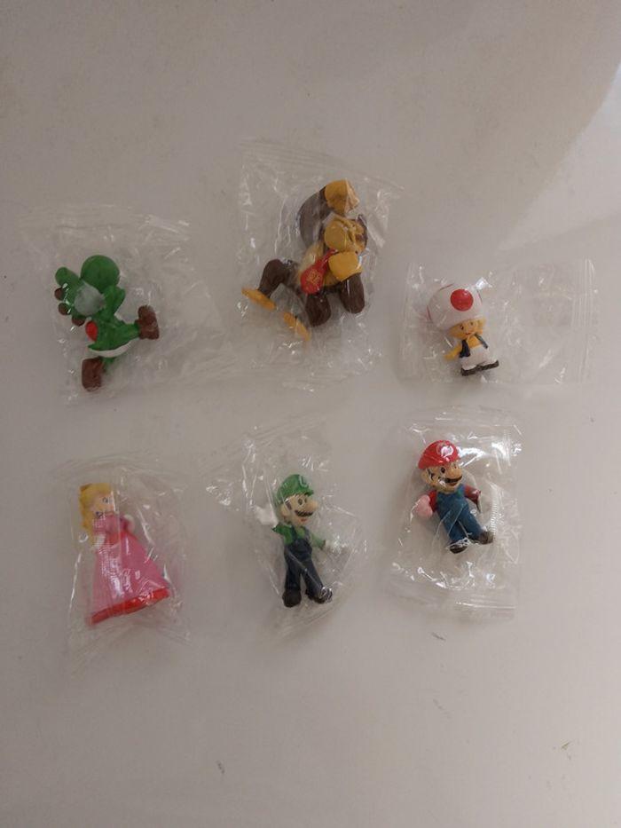 Lot de 6 figurines Super Mario bross - photo numéro 1