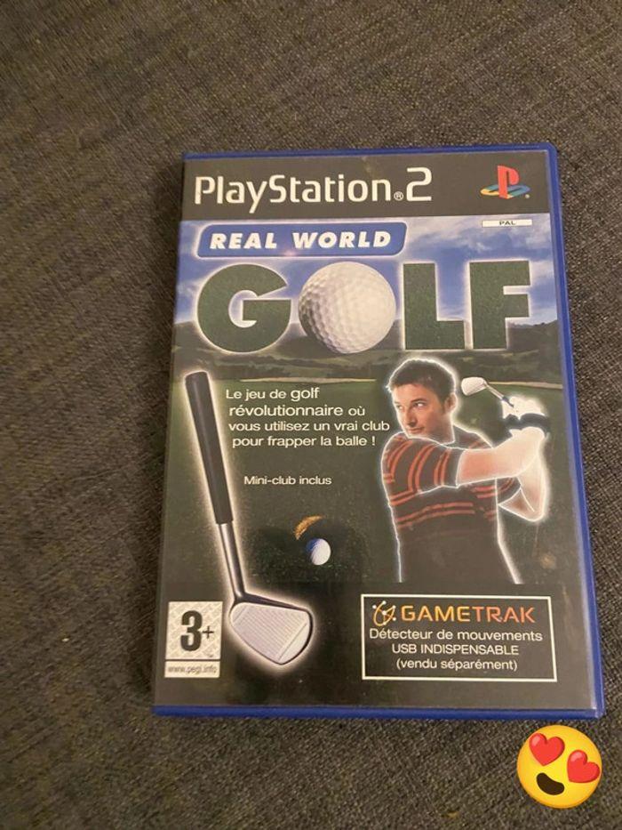 🧩 jeux PS2 Real World Golf bon état 🧩 - photo numéro 2