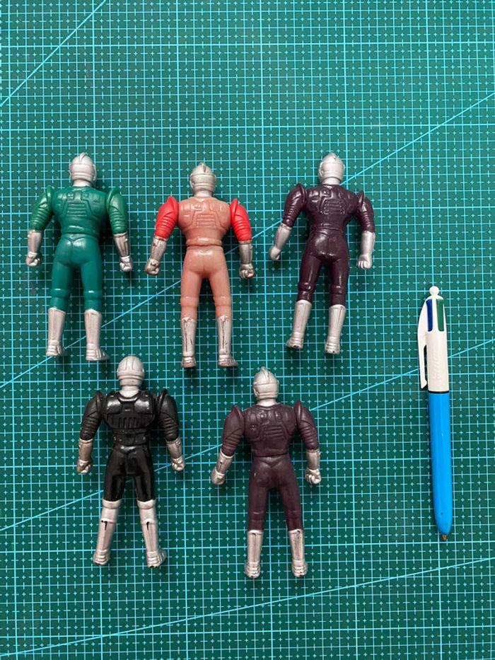 Lot Figurines Mega Power Figthers - 90s vintage toys Power Rangers Bioman Sentain - photo numéro 2