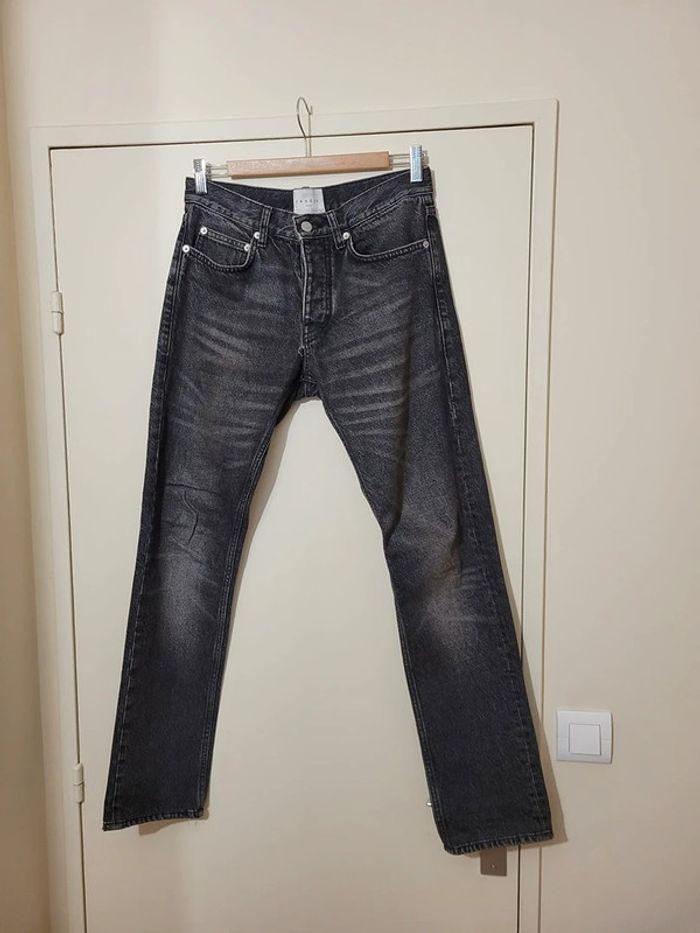 Jeans coupe droite Sandro noir taille W28 | FR 38 - photo numéro 1