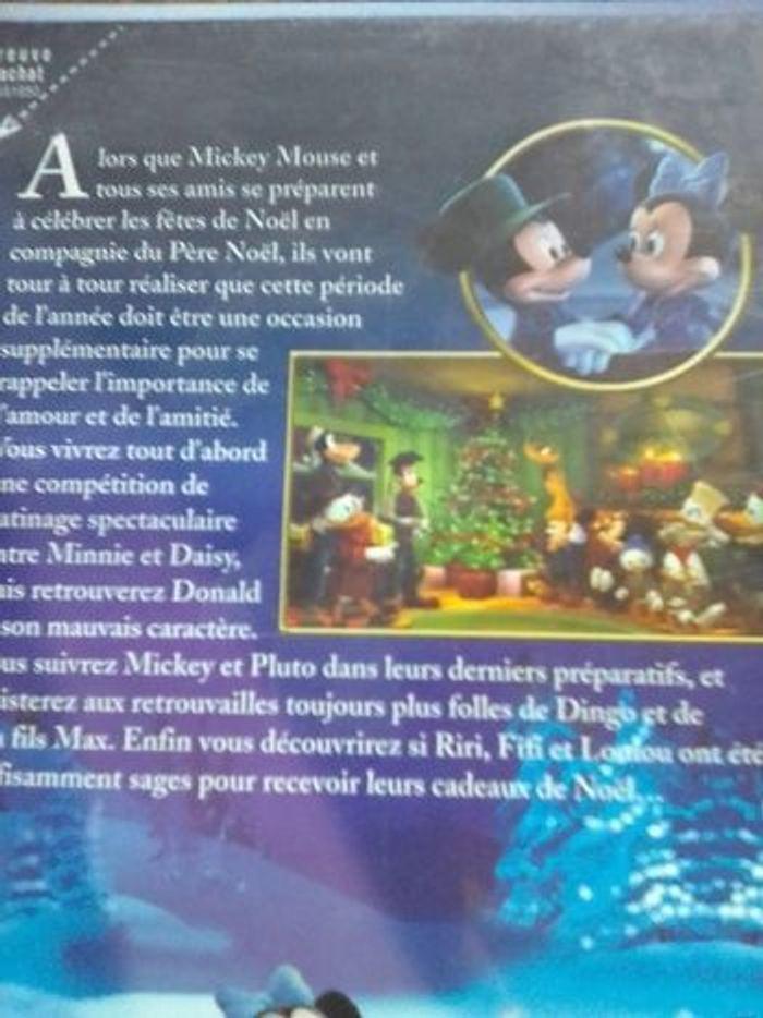 Cassette VHS Mickey il était deux fois Noël - photo numéro 4