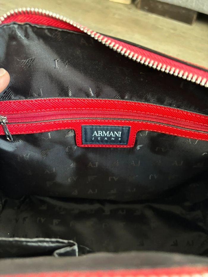 Sac Armani Jeans rouge - photo numéro 7