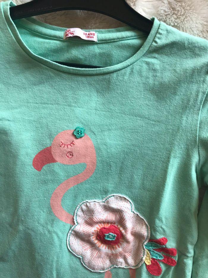 Teeshirt flamand rose - photo numéro 2