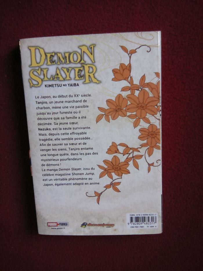 Manga Démon Slayer 1 - photo numéro 2