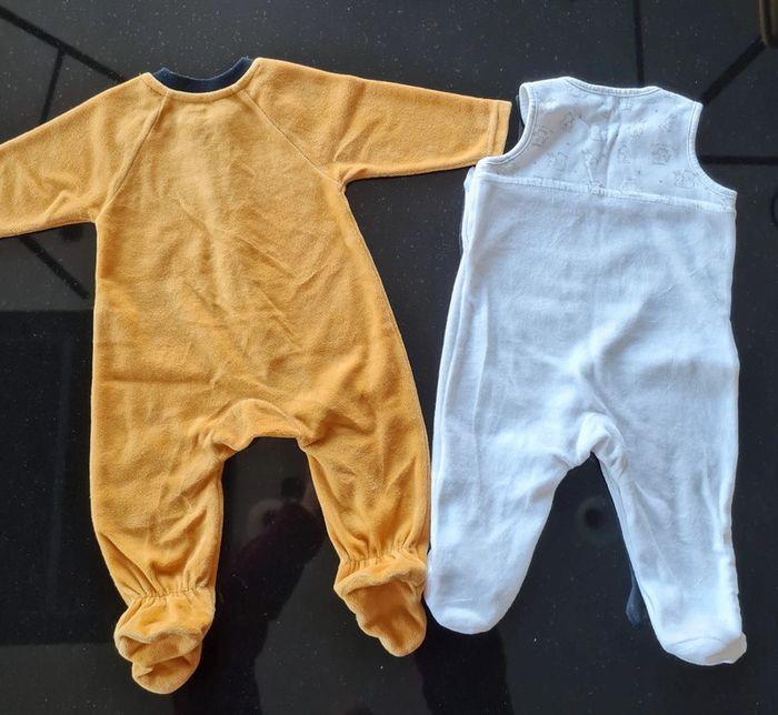 ● 3 mois ● Lot 2 pyjamas hivers - photo numéro 2