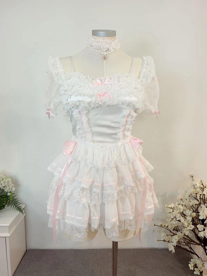 Robe style Princesse Cute Kawaii Lolita Barbie Cosplay - photo numéro 4