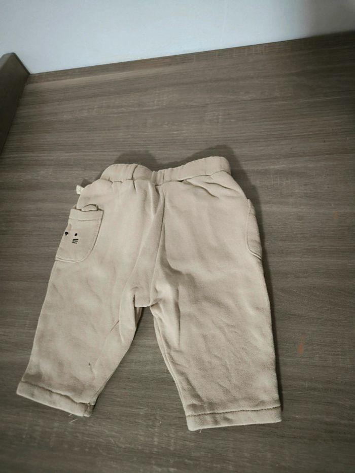 Pantalon beige Kiabi 3 mois - photo numéro 2