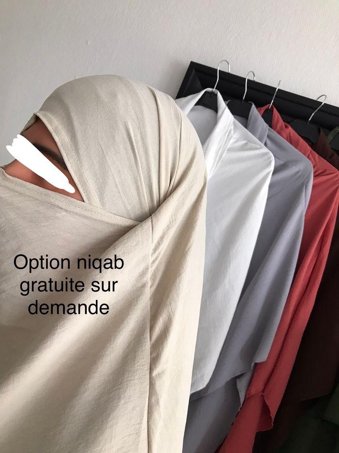 Khimar beige crème 1m20 🌸 - photo numéro 6