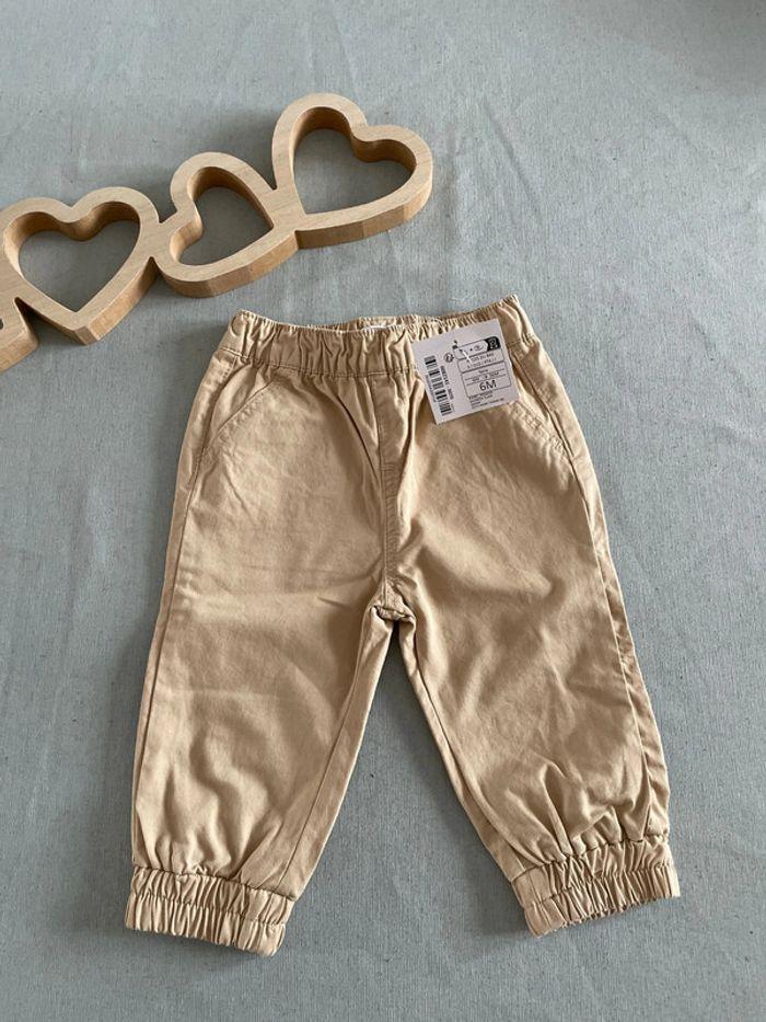 Pantalon beige Kimbaloo 6 mois - photo numéro 1