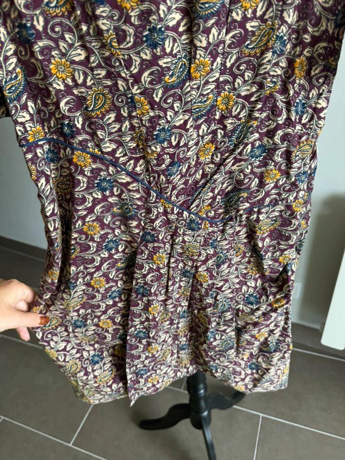 Robe Ba&sh violet et motifs Taille 1 - photo numéro 5