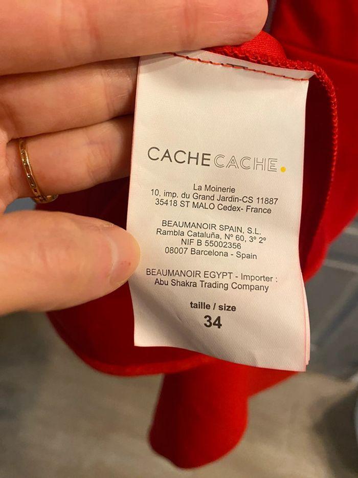 Magnifique robe cache cœur rouge - photo numéro 9