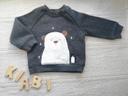 Pull gris ours, Kiabi, 9 mois