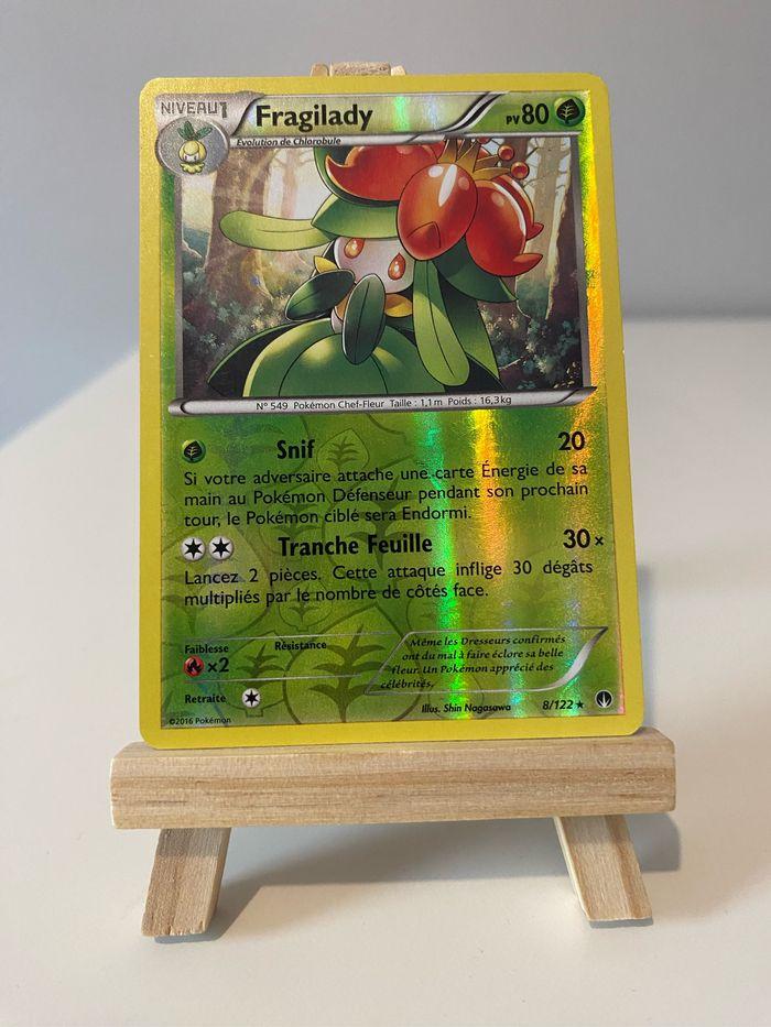 Carte Pokémon fragilady rare reverse XY rupture turbo - photo numéro 1