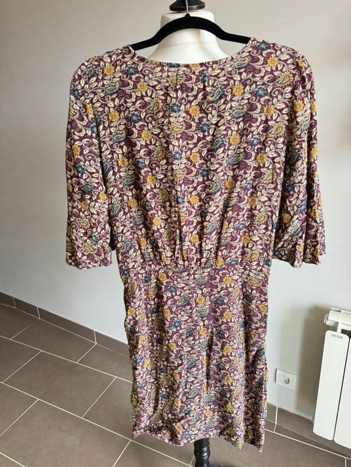 Robe Ba&sh violet et motifs Taille 1 - photo numéro 12