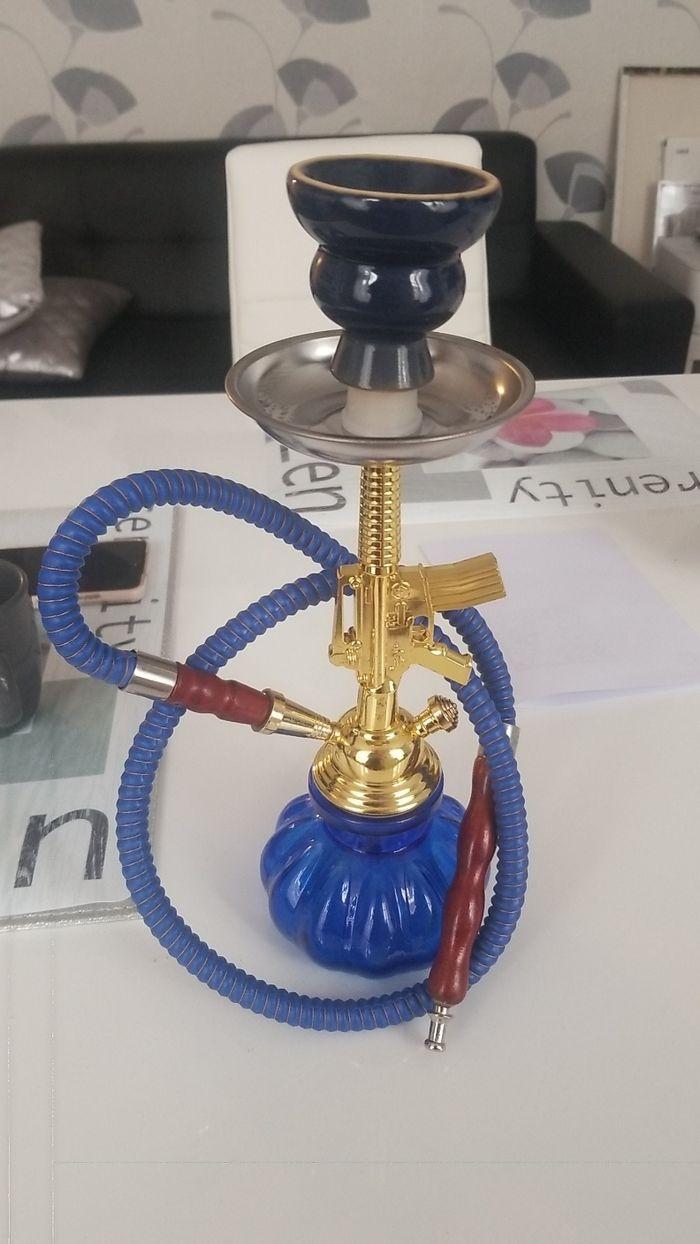 Chicha bleu et or - photo numéro 1