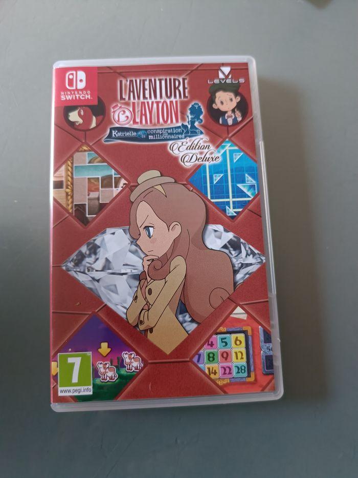 L'Aventure Layton: Katrielle et la Conspiration des Millionnaires - Édition Deluxe • Jeu Nintendo Switch