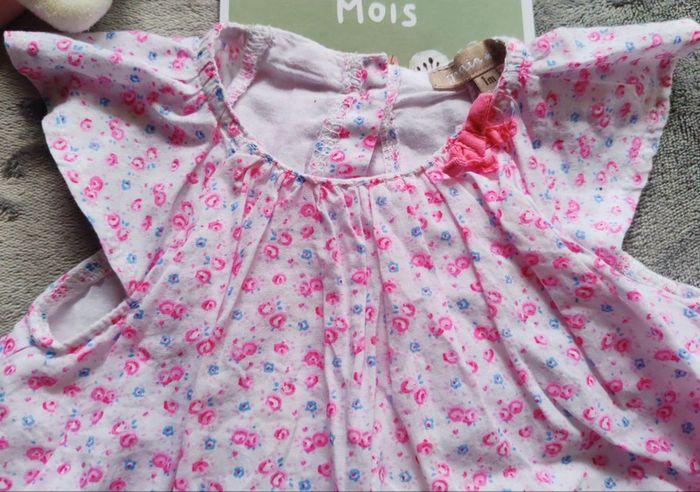 Robe d'été bébé fille Grain de blé 1 mois - photo numéro 3