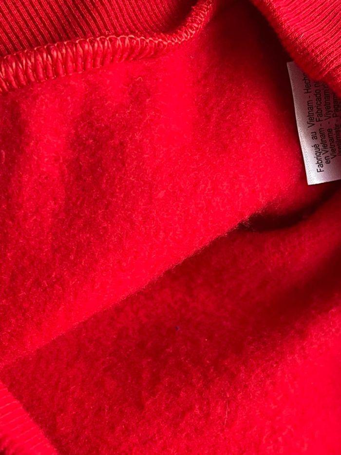 Sweat à capuche / hoodie rouge vif Décathlon taille 5-7 ans état neuf - photo numéro 5