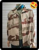 Veste militaire  beige et marron camouflage désert taille L