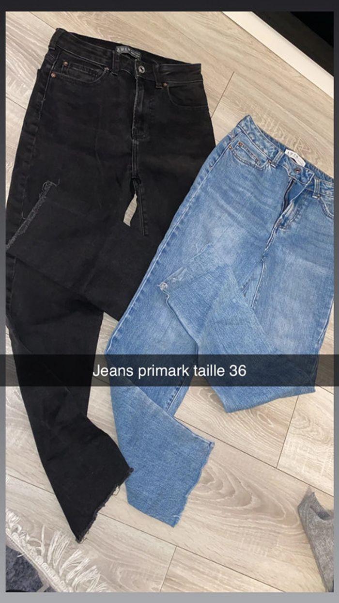 Lots de 2 jeans primark taille 36 - photo numéro 1