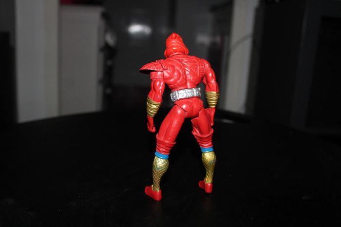 Figurine Bootleg Ninja Samurai Vintage rouge - photo numéro 3