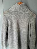 pull col roule jennyfer gris taille S