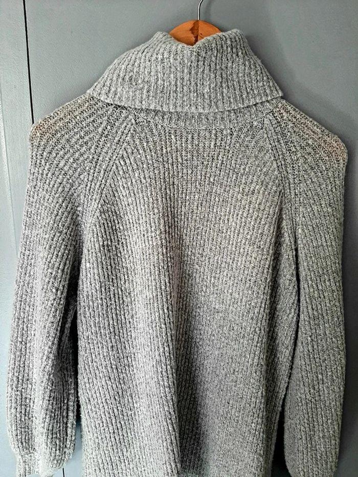 pull col roule jennyfer gris taille S - photo numéro 1