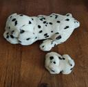 Grande peluche chien dalmatiens