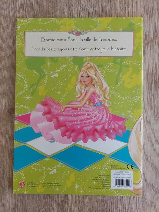 Barbie la magie de la mode coloriage - photo numéro 2