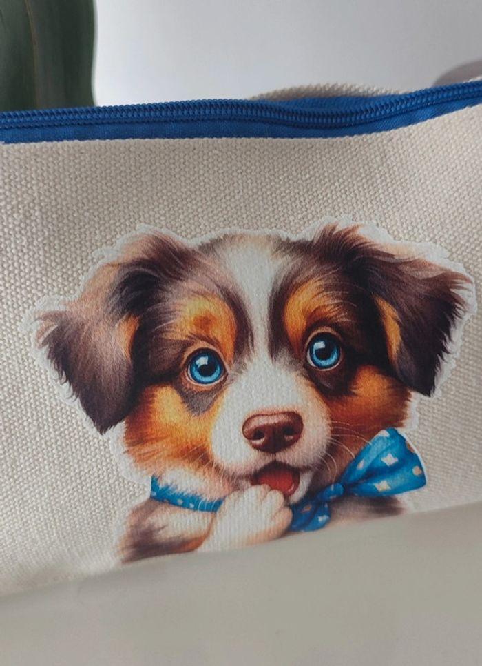 Neuve pochette decoration chien berger australien - photo numéro 4