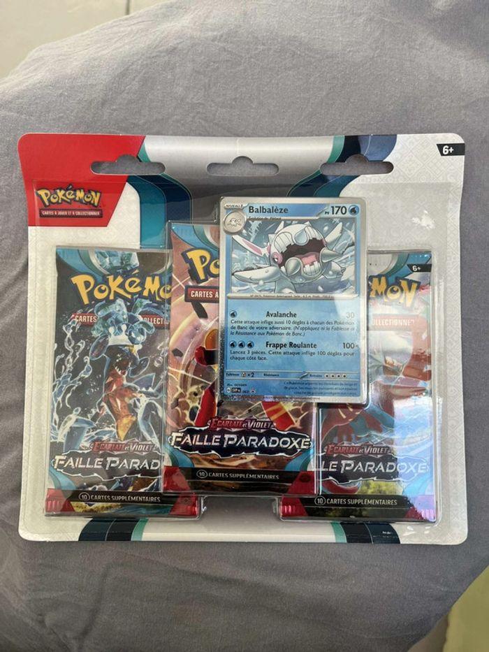 Tripack Pokémon faille paradoxe - photo numéro 1